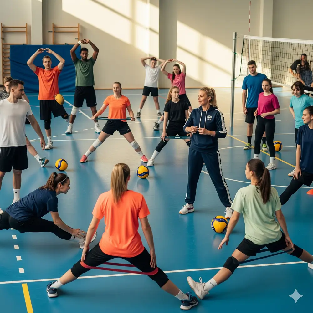 Ejercicios de fortalecimiento muscular para prevenir lesiones en voley-clinica de lesiones deportivas