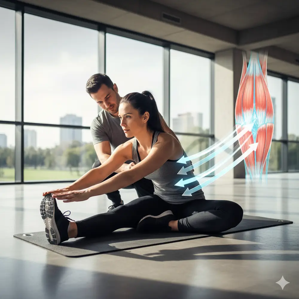 que es un desgarro muscular | Clínica de Lesiones Deportivas fisioterapeuta aplicando tratamiento desgarro muscular- Clinica de lesiones deportivas