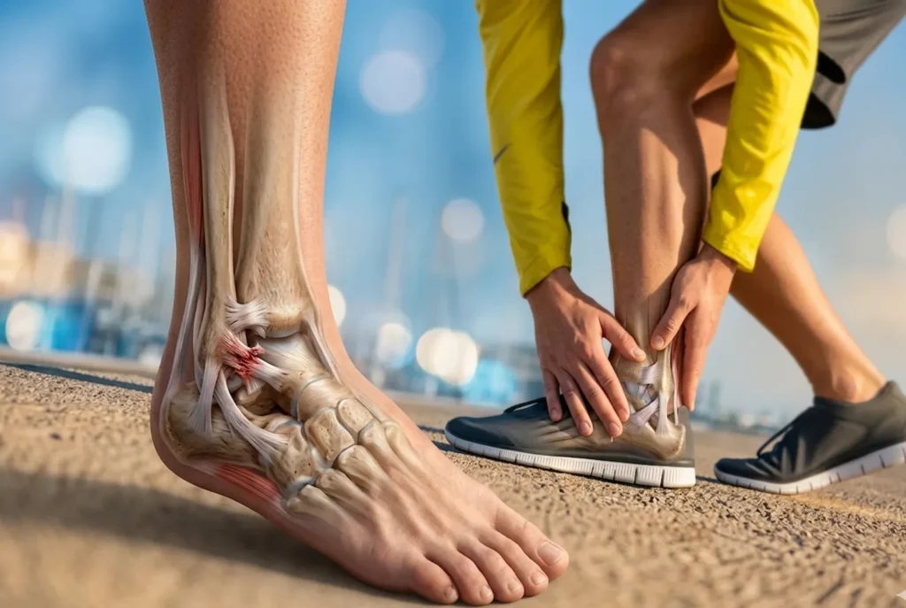 lesiones del tobillo - clinica de lesiones deportivas