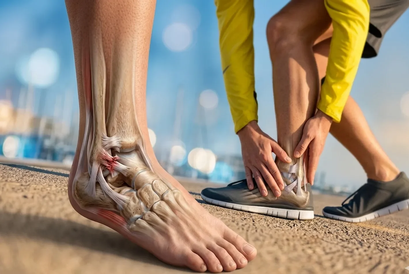 lesiones del tobillo - clinica de lesiones deportivas